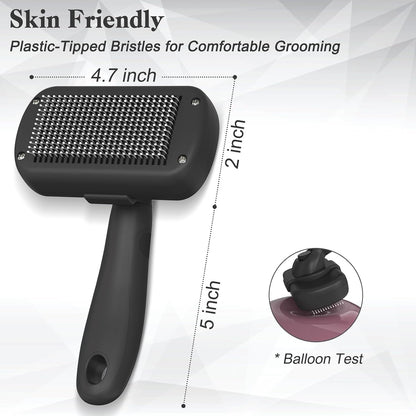 Self-Cleaning Cat Shedding Brush